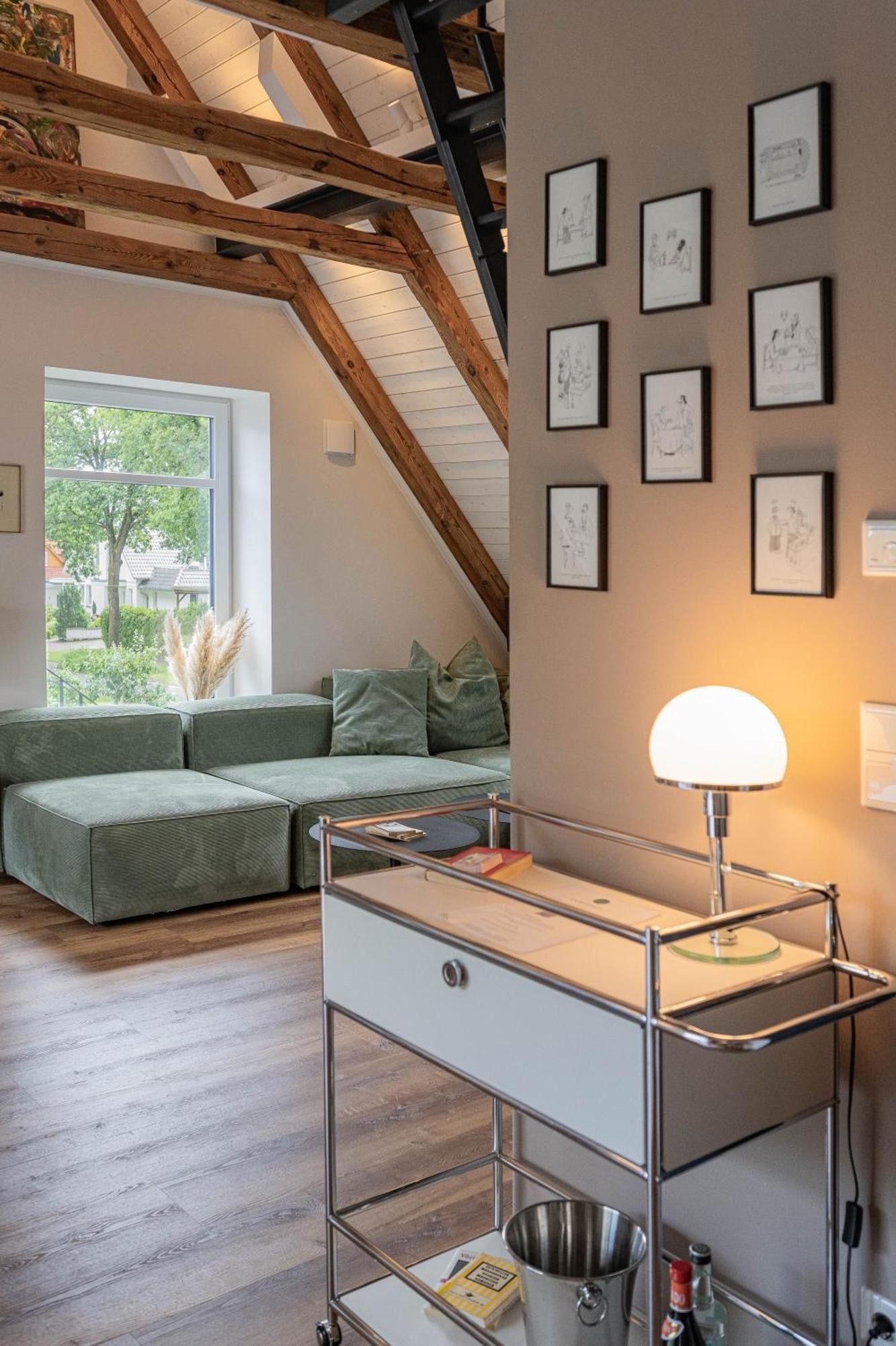 Traumhafte Ferienwohnung Am Park Scheessel Dış mekan fotoğraf