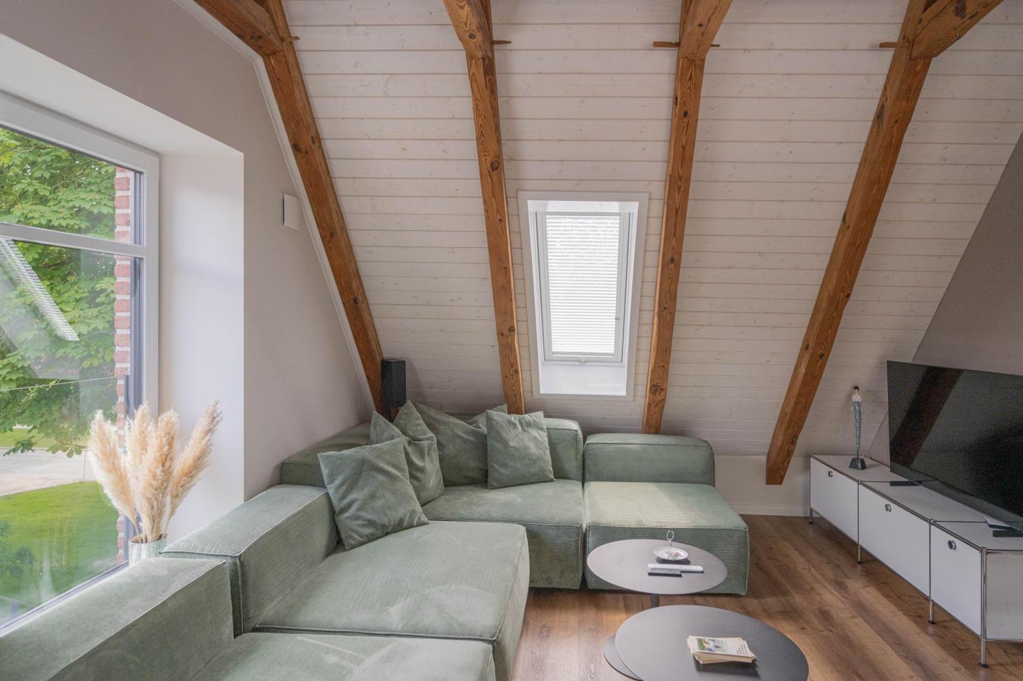 Traumhafte Ferienwohnung Am Park Scheessel Dış mekan fotoğraf